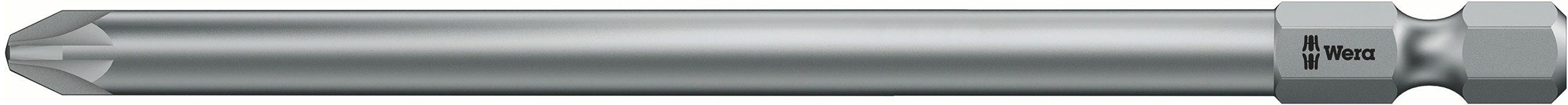Wera Tamperproof Torx Screwdriver Bit, PZ3 Tip, 110 mm Overall