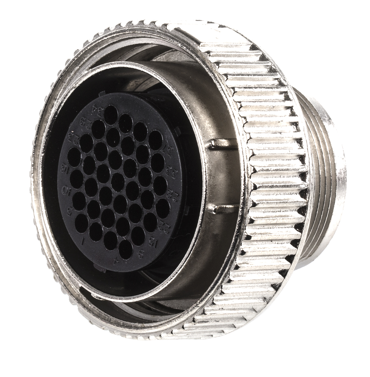 TE Connectivity Circular Connector, 37 Contacts, Cable, Standard Connector, Plug, Female, IP67, CMC Series