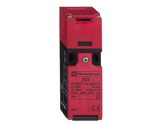 Telemecanique Sensors XCS Safety Interlock Switch, 2NC, Keyed, Plastic