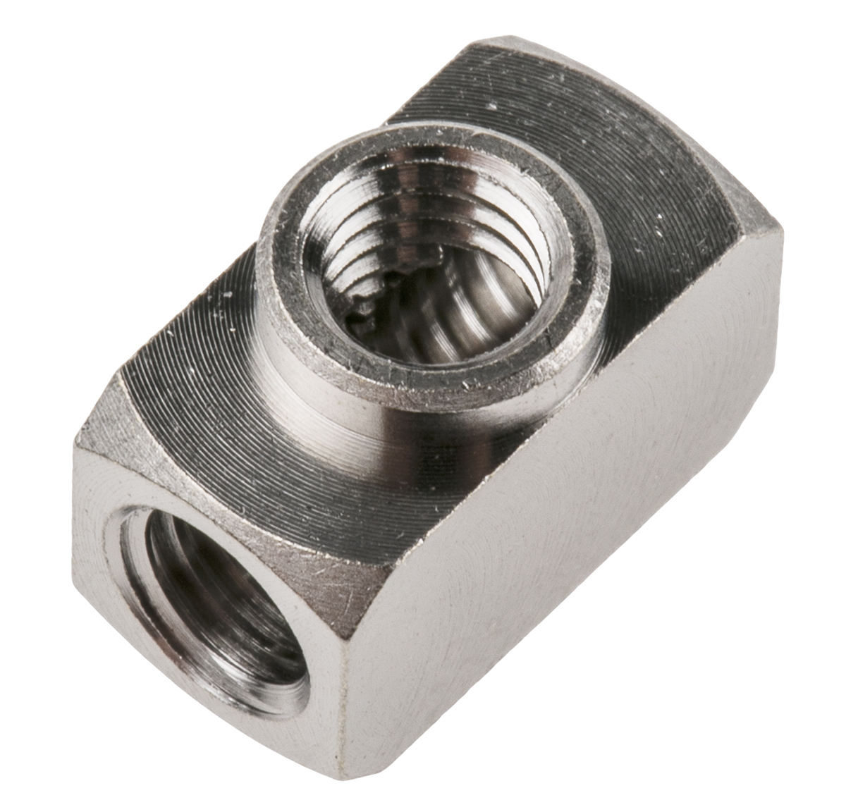 SMC M Series Tee Threaded Adaptor, M5 Female to M5 Female