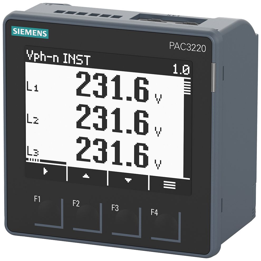 Siemens LCD Power Monitoring Device