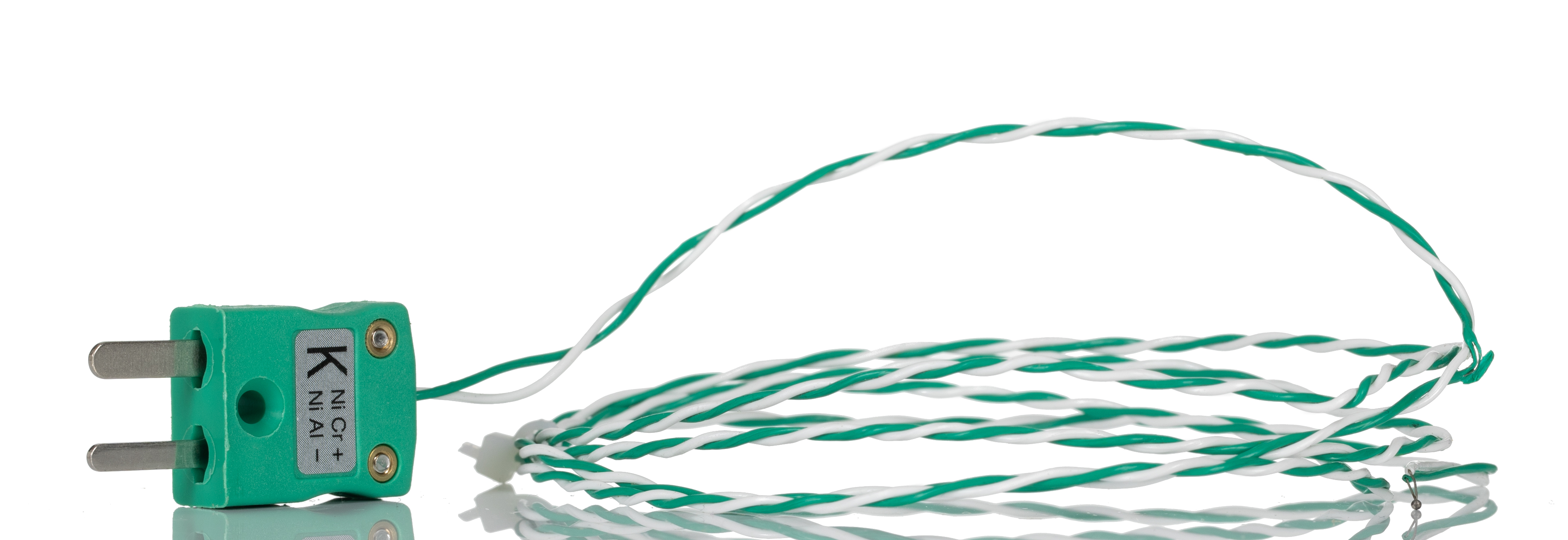 RS PRO Type K Exposed Junction Thermocouple 1m Length, 1/0.2mm Diameter, -75°C → +250°C