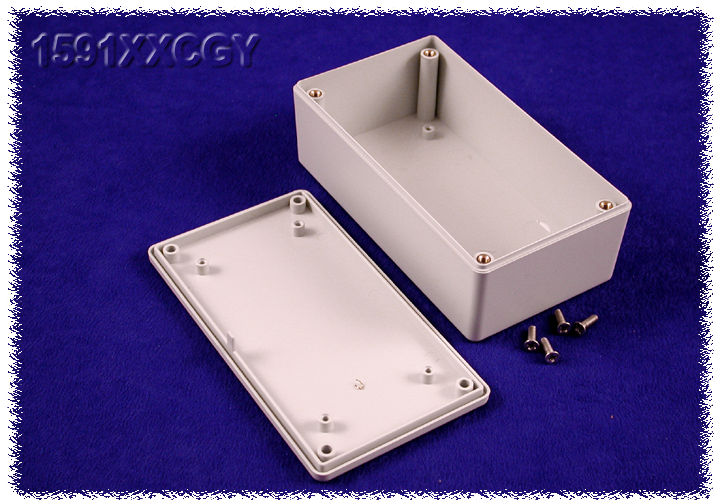 Hammond 1591 Series ABS Enclosure, IP54, 119 x 66 x 36mm