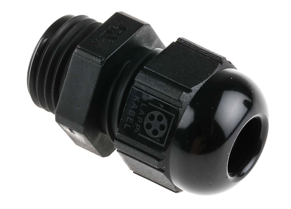Lapp SKINTOP Series Black Polyamide Cable Gland, PG9 Thread, 3.5mm min., 8mm max., IP68