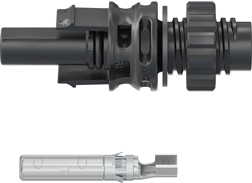 Staubli MC4-Evo 2 Series, Female, Panel Mount Solar Connector, Cable CSA, 2.5mm², Rated At 32A, 1.5 kV PV-ADB4