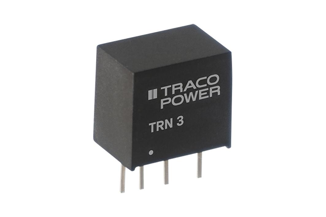 TRACOPOWER TRN 3 DC-DC Converter, 12V dc/ 250mA Output, 9 → 18 V dc Input, 3W, Through Hole, +85°C Max Temp