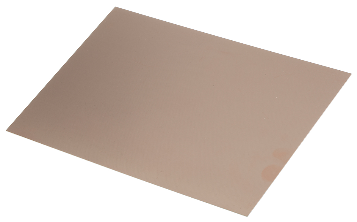 AEB20, Double-Sided Copper Clad Board FR4 With 35μm Copper Thick, 200 x 300 x 0.8mm