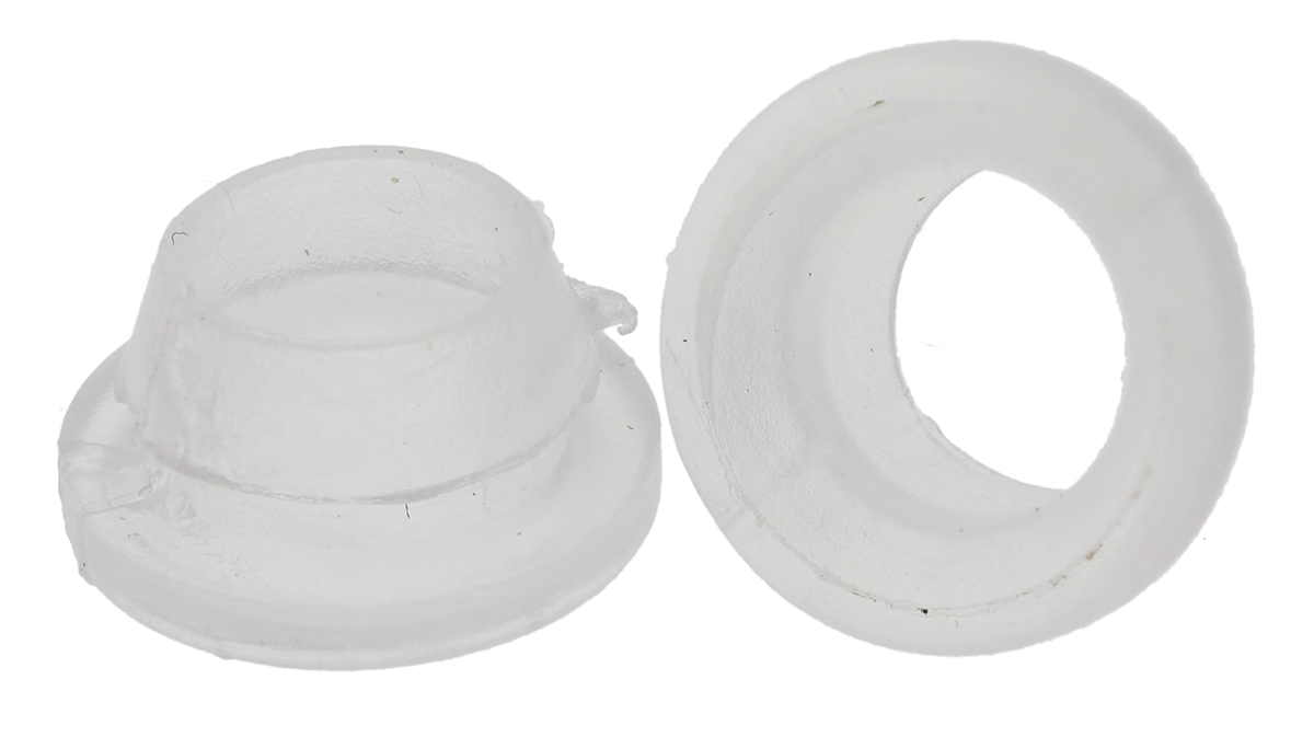 HellermannTyton OP Natural Polyethylene Cable Grommet for Maximum of 5.4mm Cable Dia.