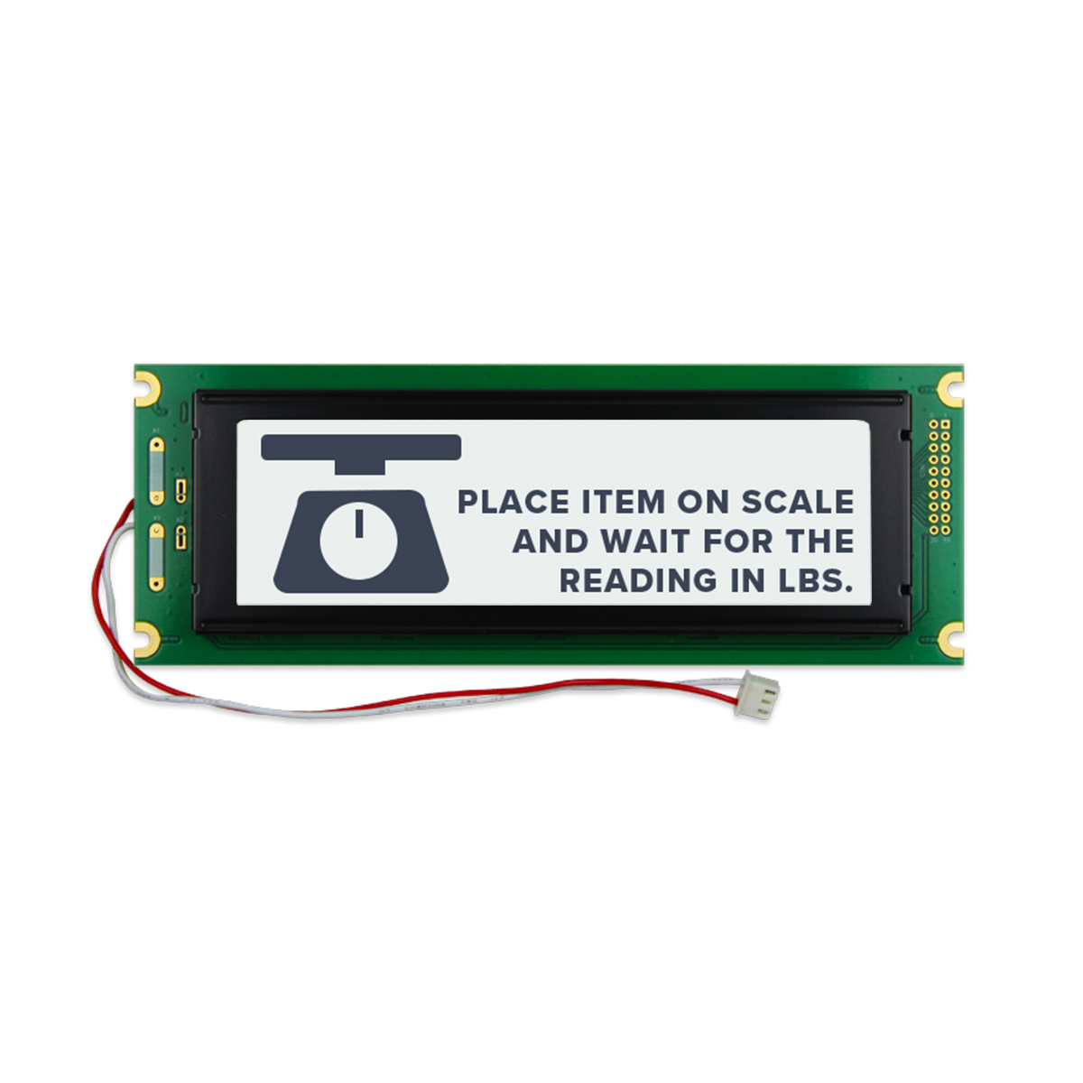 NEWHAVEN DISPLAY INTERNATIONAL NHD-24064WG-ATFH-VZ# Graphic LCD Graphic Display, Black on White, Transflective