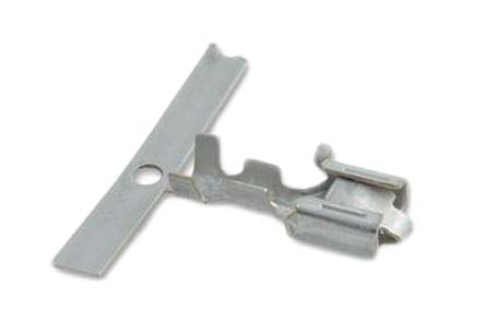 TE Connectivity Uninsulated Female Spade Connector, Receptacle, 6.3 x 0.8mm Tab Size, 1.3mm² to 2.1mm²