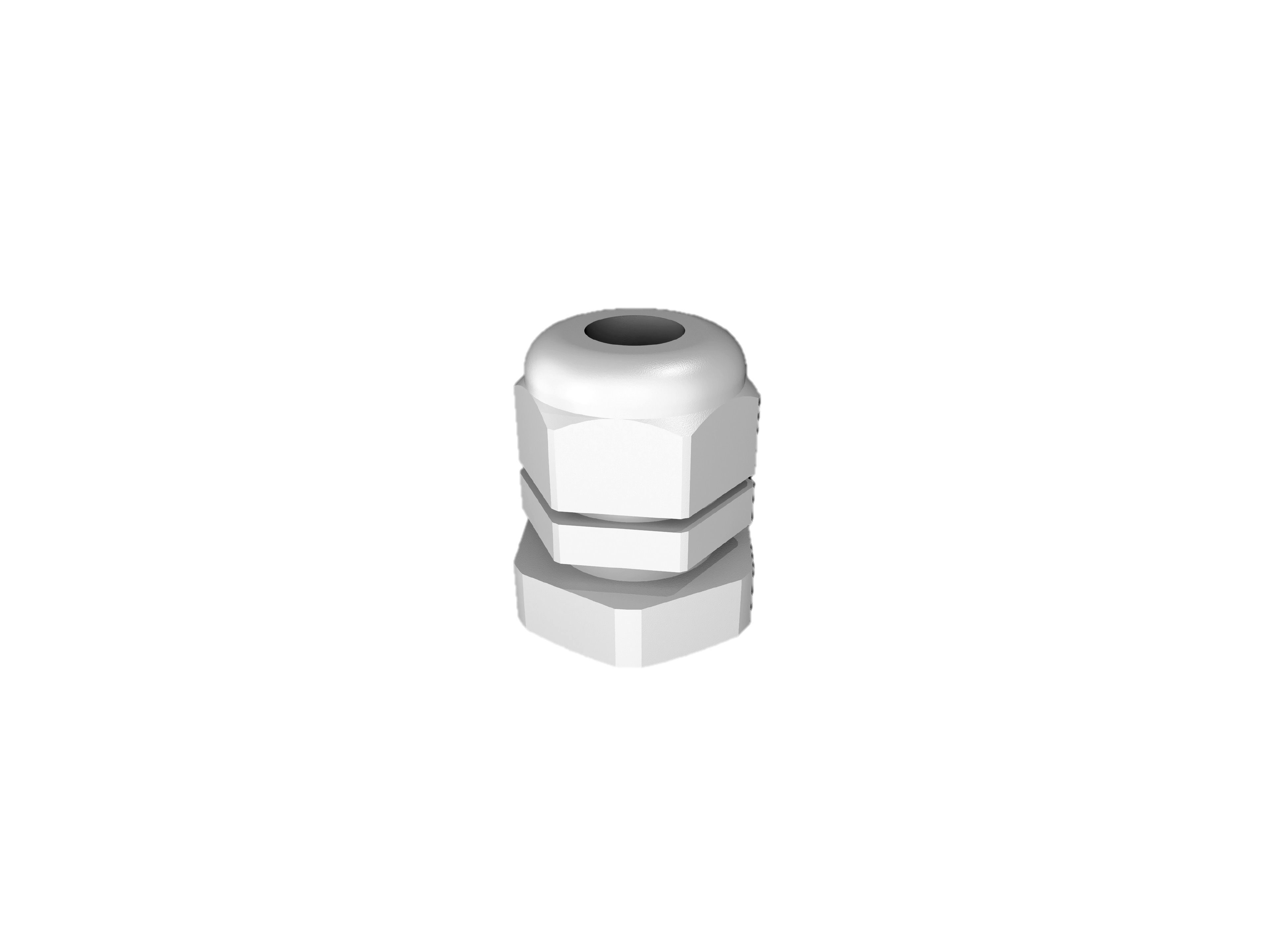 Rittal SZ Series Grey Polyamide Cable Gland, M12 Thread, 3mm min., 6.5mm max., IP68