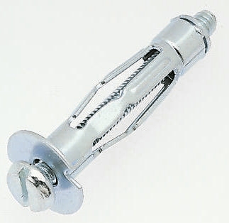 RawlPlug Steel Expanding Bolt Cavity Fixing, 12mm fixing hole diameter