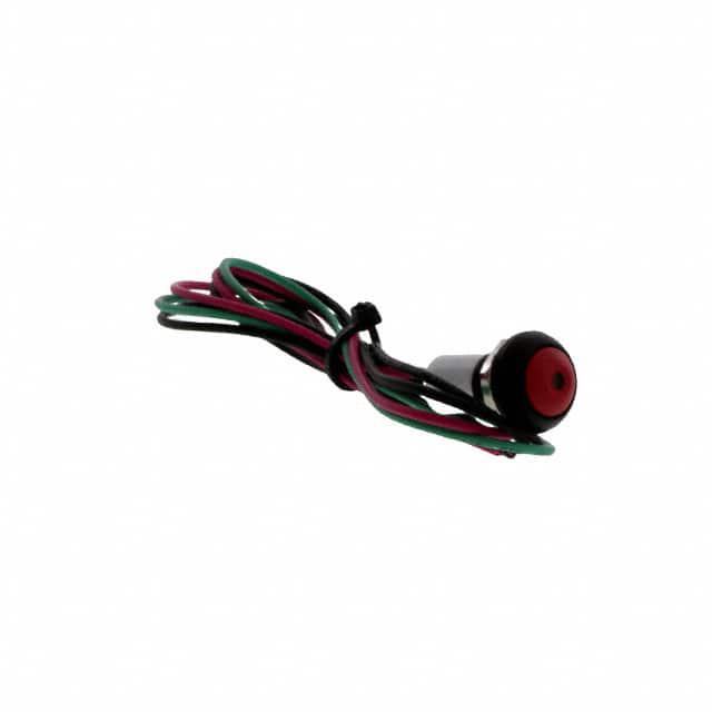 TE Connectivity PB6 Series Illuminated Push Button Switch, (On)-Off, Panel Mount, SPST - NO, Red LED, 50 V dc, 125V ac,