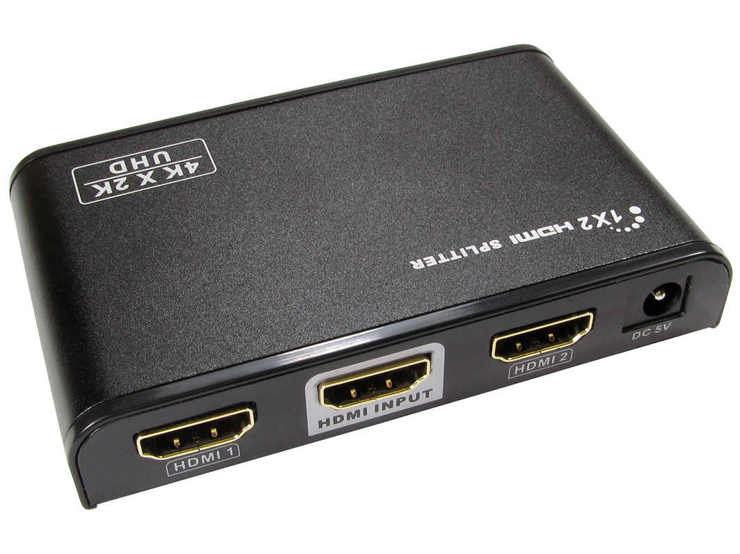 NewLink 2 Port 1 Input 2 Output HDMI Splitter 4K x 2K