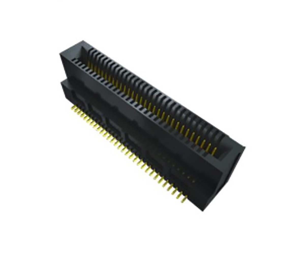 Samtec MEC8-EM2 Series Vertical Female Edge Connector, Through Hole Mount, 0.88 Pitch, 1-Row