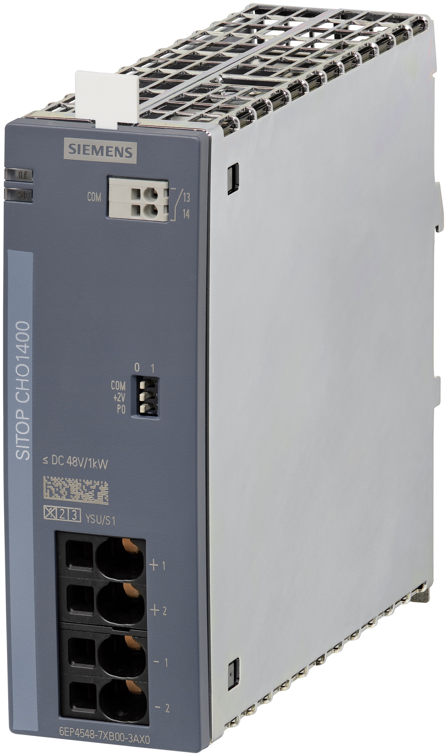 Siemens CHO 1400 AC-DC Switching Power Supply DIN Rail Power Supply, 85 → 264V ac, dc Input, 24V ac, dc Output,