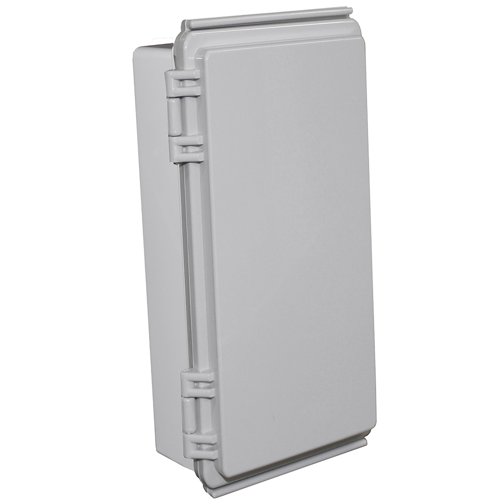 CAMDENBOSS X8 Series Grey ABS General Purpose Enclosure, IP67, IK08, Grey Lid, 260x110x75mm