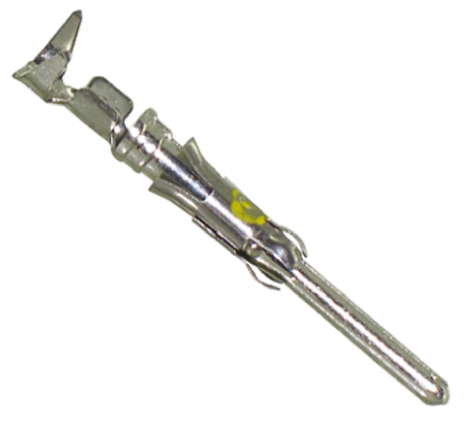 TE Connectivity Male Crimp Circular Connector Contact, Contact Size 16, Wire Size 24 → 20 AWG