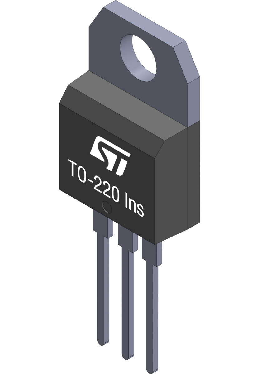 STMicroelectronics Through Hole, 3-pin, TRIAC, 700V