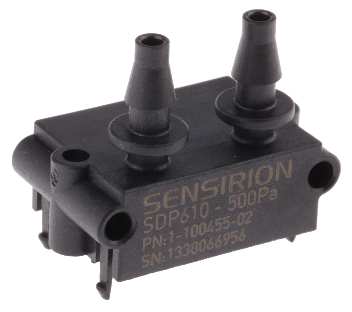 Sensirion SDP600 Series Pressure Sensor, -500Pa Min, 500Pa Max, I2C Output, Differential Reading