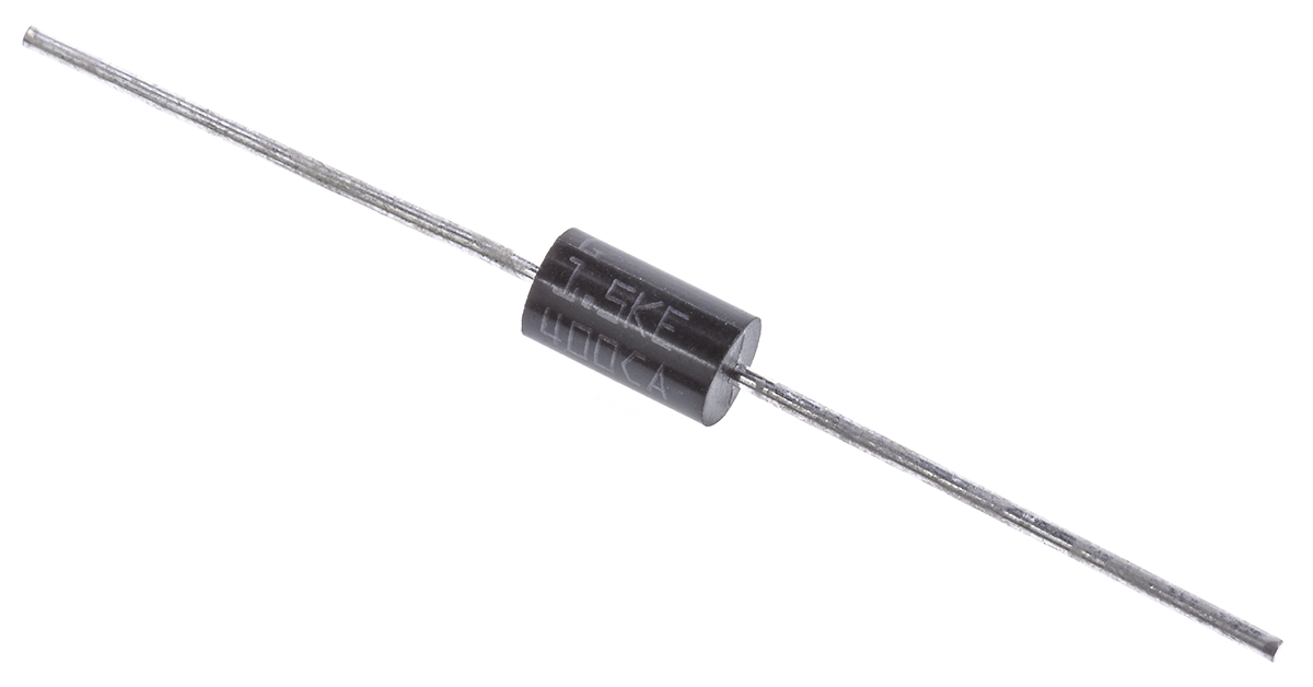 STMicroelectronics 1.5KE400CA, Bi-Directional TVS Diode, 1500W, 2-Pin DO-201