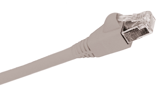 Molex Premise Networks, 3m Cat6, Grey RJ45 to Male RJ45 Male, F/UTP Shielded, Terminated LSZH Sheath