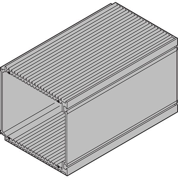 nVent SCHROFF 30809 Series Cover for Use with Cassettes, 5 Piece(s), 160 x 106.68 x 133.35mm