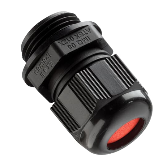 ABB Glands Series Black Nylon Cable Gland, NPT 1/2in Thread, 6mm min., 12mm max.
