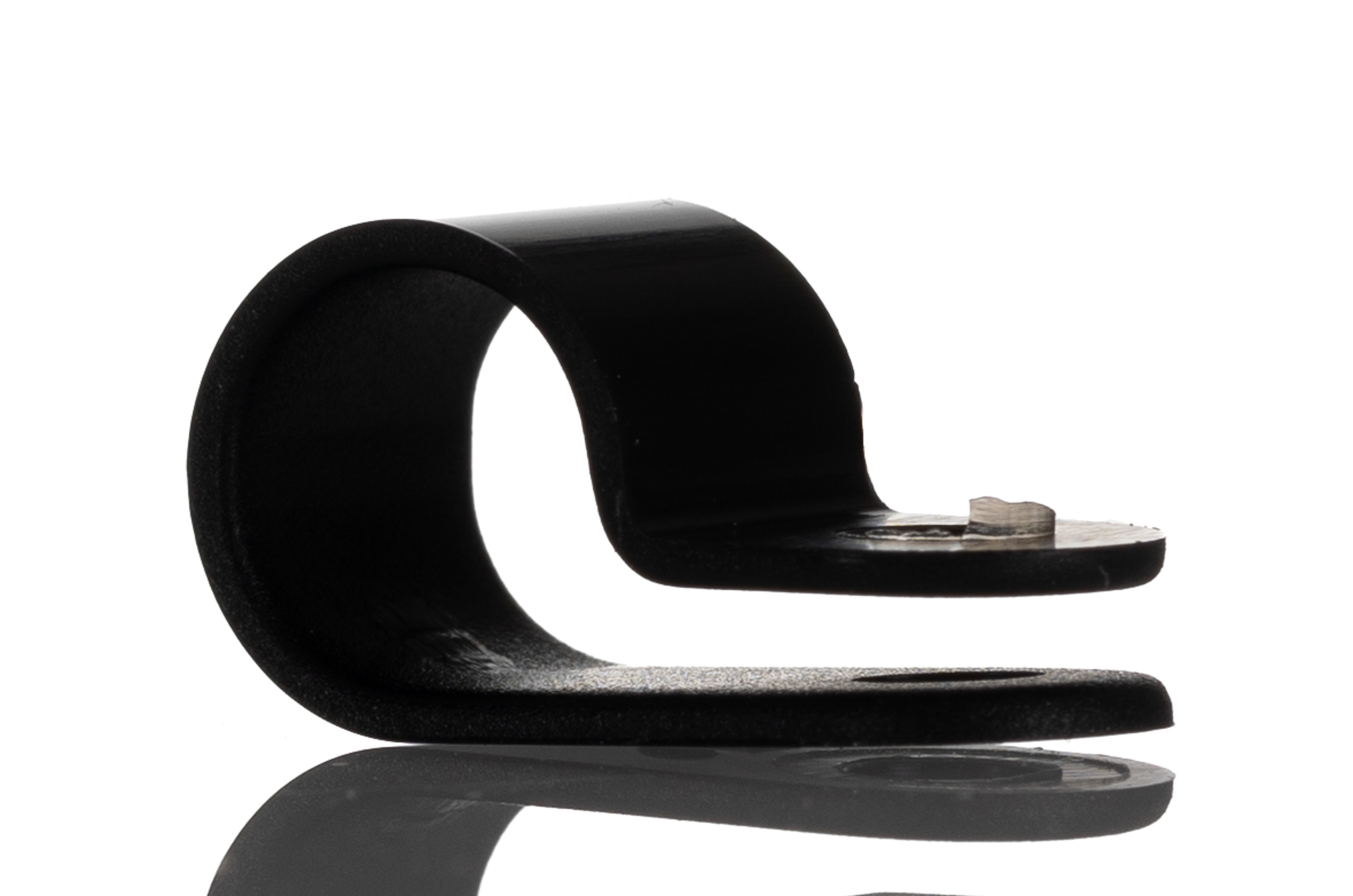 HellermannTyton 9.5mm Black, Polyamide P Clip