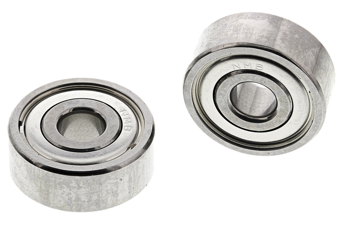 NMB DDR1340ZZMTRA5P24LY121 1 Row Ball Bearing - 4 mm ID, 13 mm OD