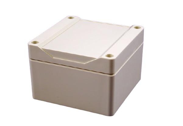 Hammond 1555 Series Polycarbonate Enclosure, IP68, 3.5 x 3.5 x 2.4in
