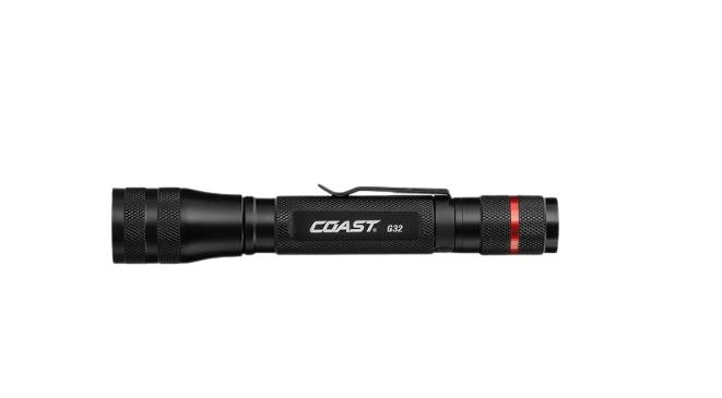 Coast LED - Flashlight Black - Rechargeable 465 lm, 6.4 in