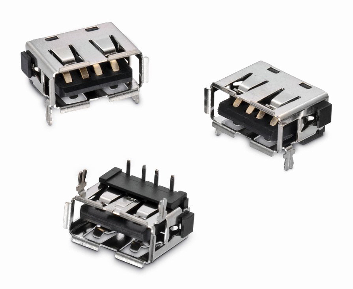 Wurth Elektronik Straight, Through Hole, Plug- Single Port Type A 2.0 USB Connector