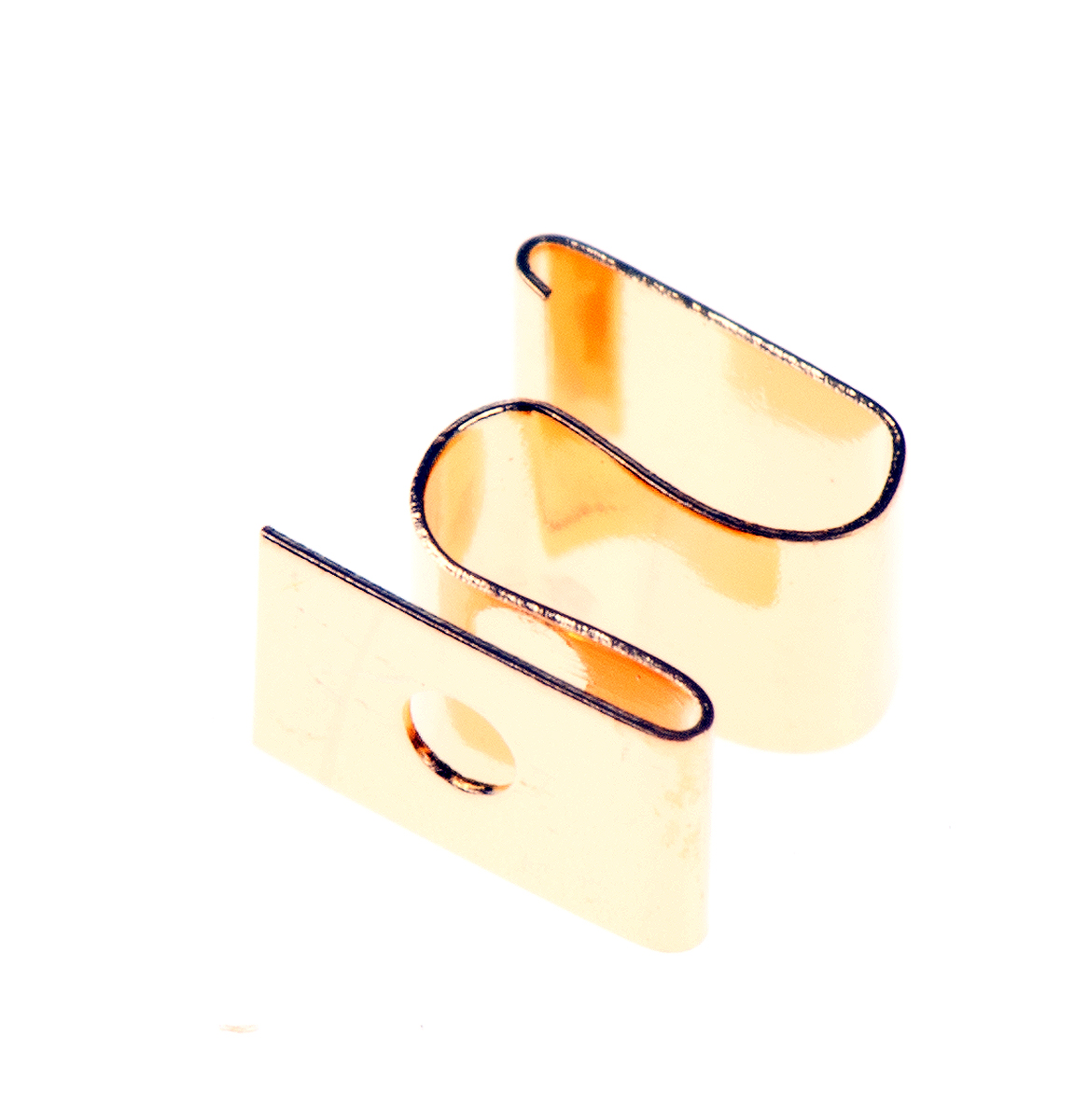 331171302030, Contact Finger of Gold Plated Beryllium Copper With Mounting Screw 3.15mm x 2mm x 3mm