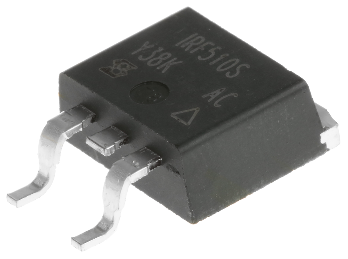 Vishay IRF Type N-Channel MOSFET, 5.6 A, 100 V Enhancement, 3-Pin TO-263