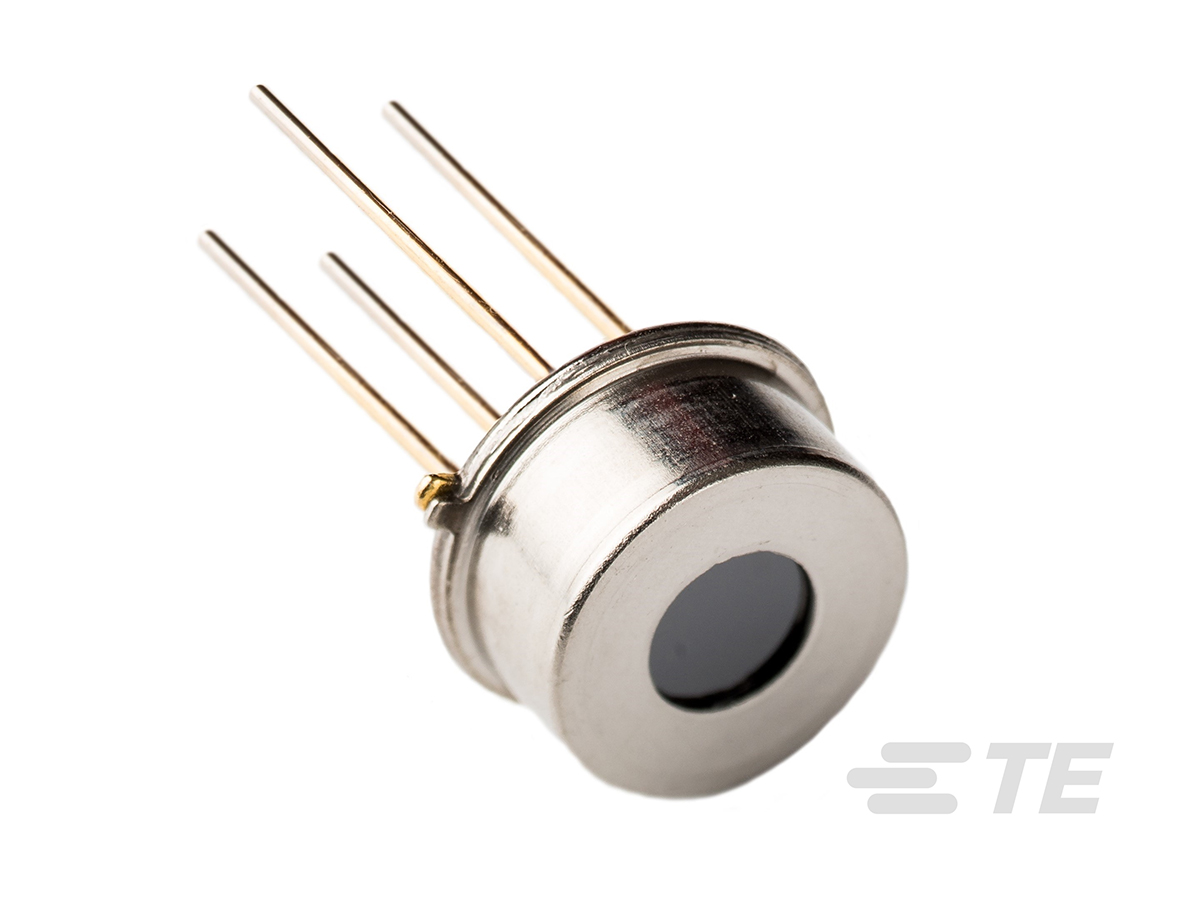 TE Connectivity Digital Temperature Sensor, Digital Output, Through Hole Mount, I2C, ±3°C, 4 Pins