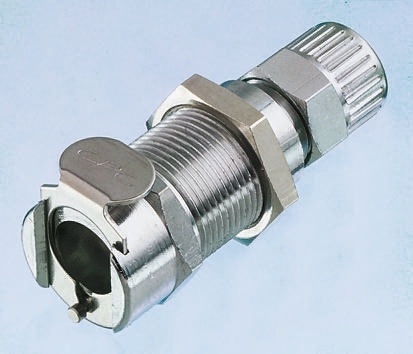 Colder Products Hose Connector, Straight Threaded Coupling 4.3mm ID, 17.3 bar