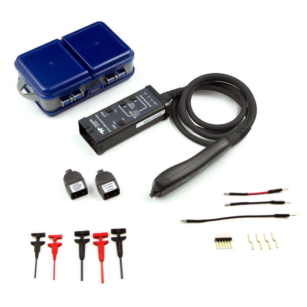 Teledyne LeCroy AP Series AP033 Oscilloscope Probe, Differential Type, 500MHz, 1:1, 10:1, ProBus Connector