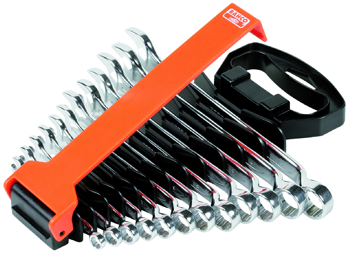 Bahco 1952M Series 12-Piece Spanner Set, 8 → 19 mm, Alloy Steel