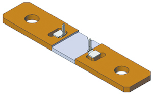 Vishay, 500μΩ 36W Metal Strip Chassis Mount Resistor WSBS8518L5000JK35 ±5%