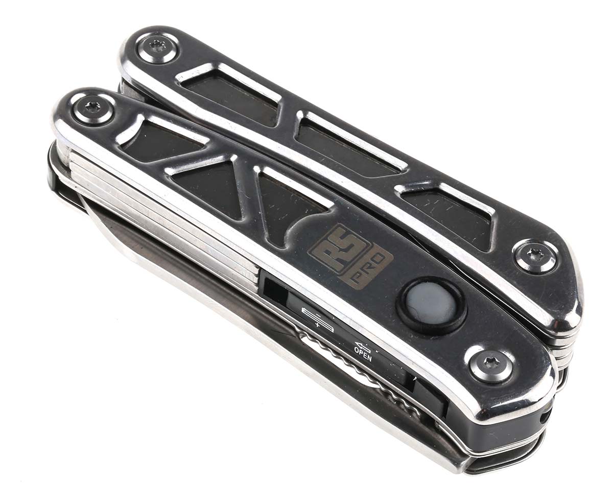 RS PRO Straight, Multitool Knife, 130mm Closed Length, 29g