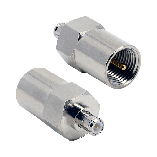 Siretta Straight 50Ω RF Adapter MCX Plug to FME Plug 0 → 6GHz