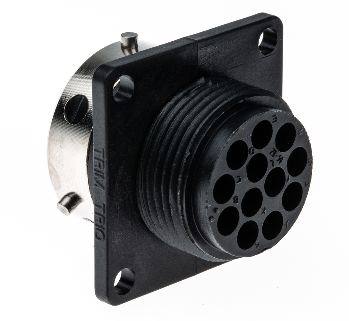 Souriau Sunbank by Eaton Circular Connector, 12 Contacts, Flange, Standard Connector, Plug, Female, IP65, UTG Series