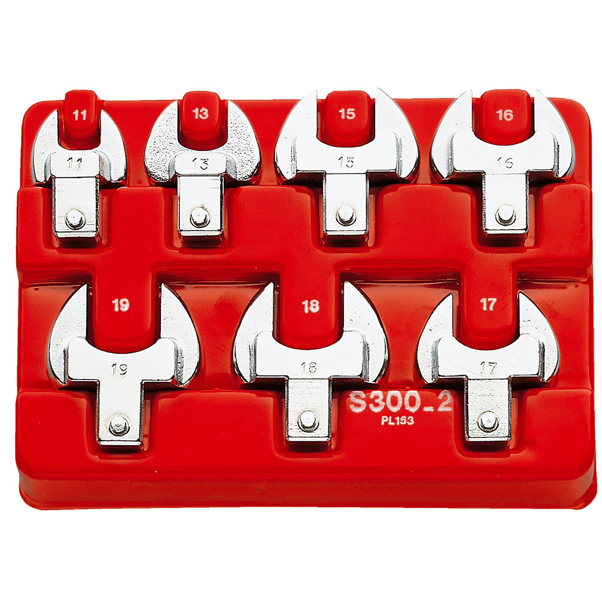 Facom S.300 Series Open Ended Insert Spanner, 17 mm, 18 mm, 19 mm, 21 mm, 22 mm, 24 mm, 27 mm, 30 mm, 32 mm, 14 x 18mm