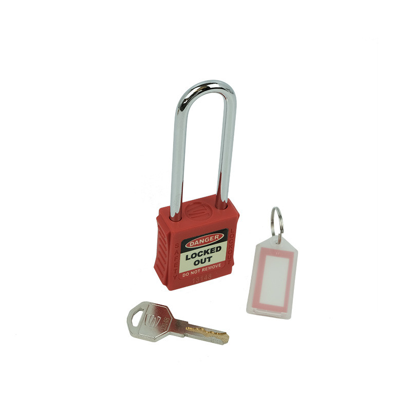Spectrum Industrial Red 1-Lock Nylon Safety Lockout, 6mm Shackle