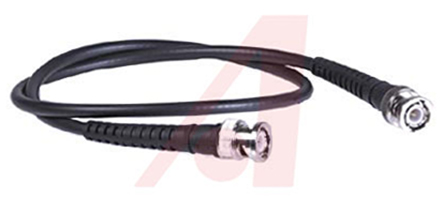 Mueller Electric BNC Test Lead, 300V ac, Black, 600mm Lead Length