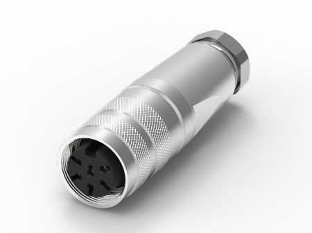 RS PRO 6 Pole M16 Din, 5A, 250 V IP67, Screw Lock, Female, Cable Mount