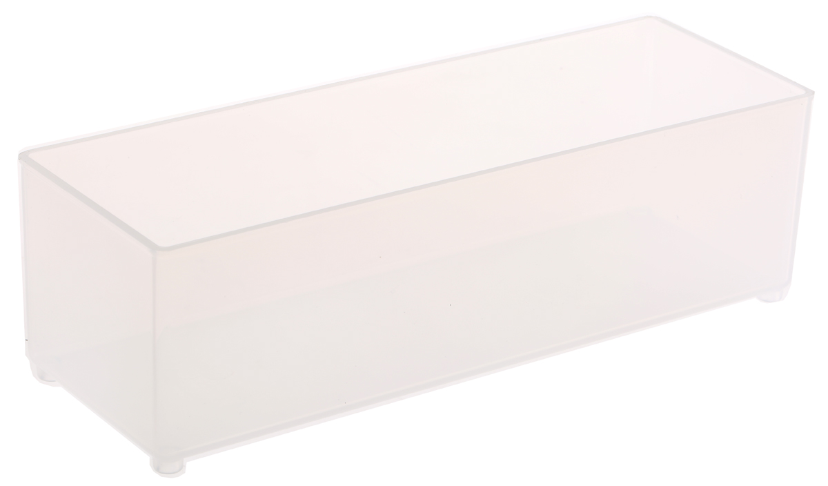 Raaco Transparent PP Compartment Box, 47mm x 55mm x 157mm