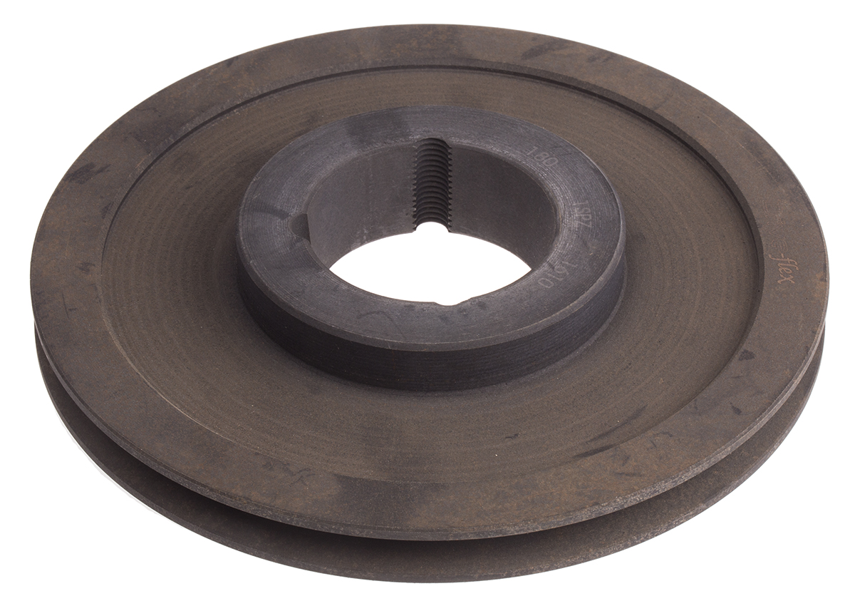 RS PRO Pulley, Cast Iron, Steel