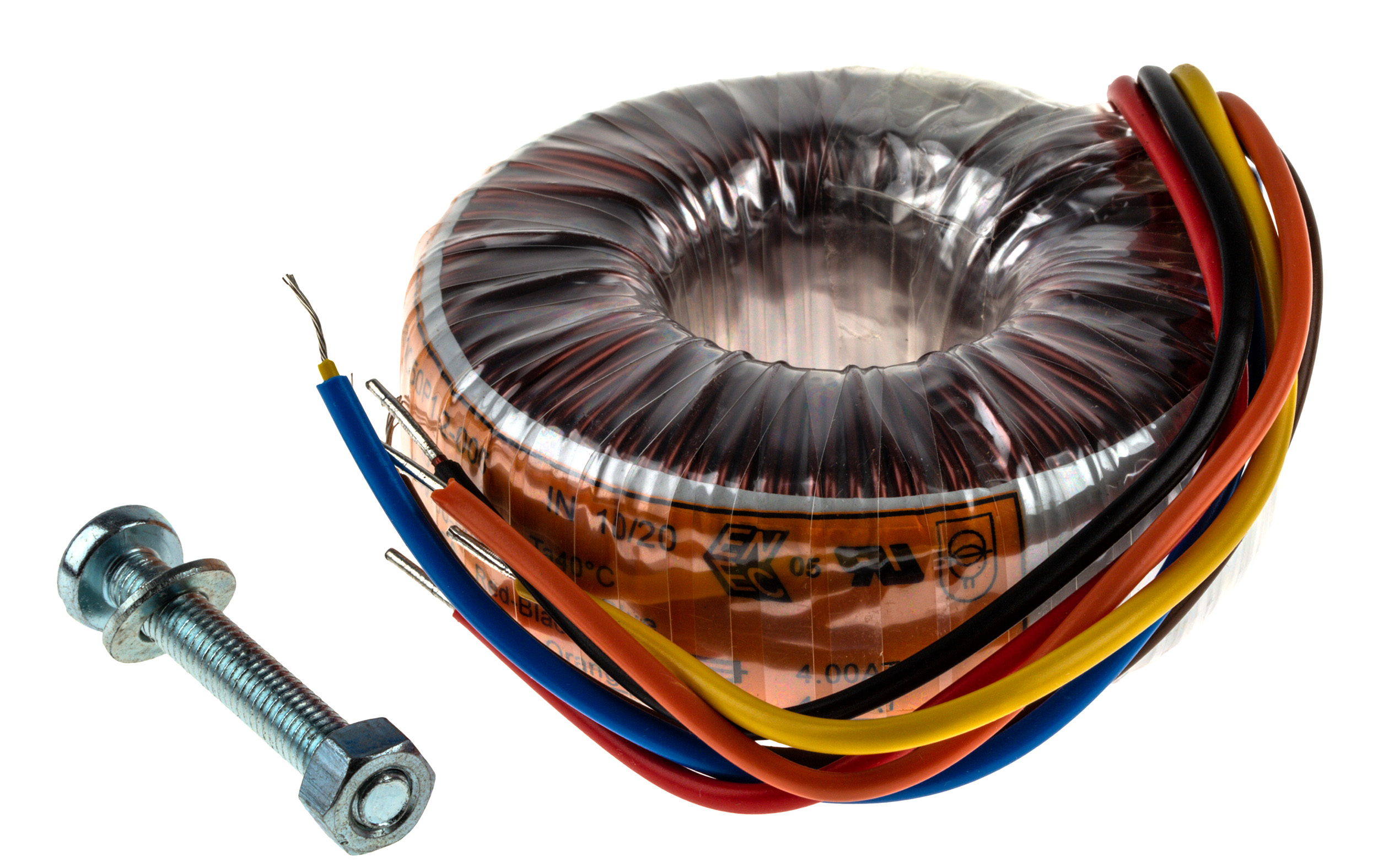 Nuvotem Talema 230V ac, 2 x 6V ac Toroidal Transformer, 50VA 2 Output
